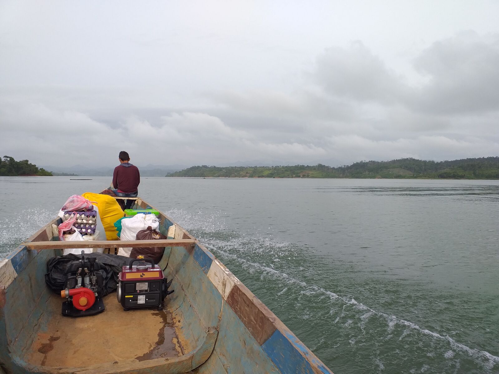 Samsung Galaxy J4+ sample photo. Water, dam, nature photography