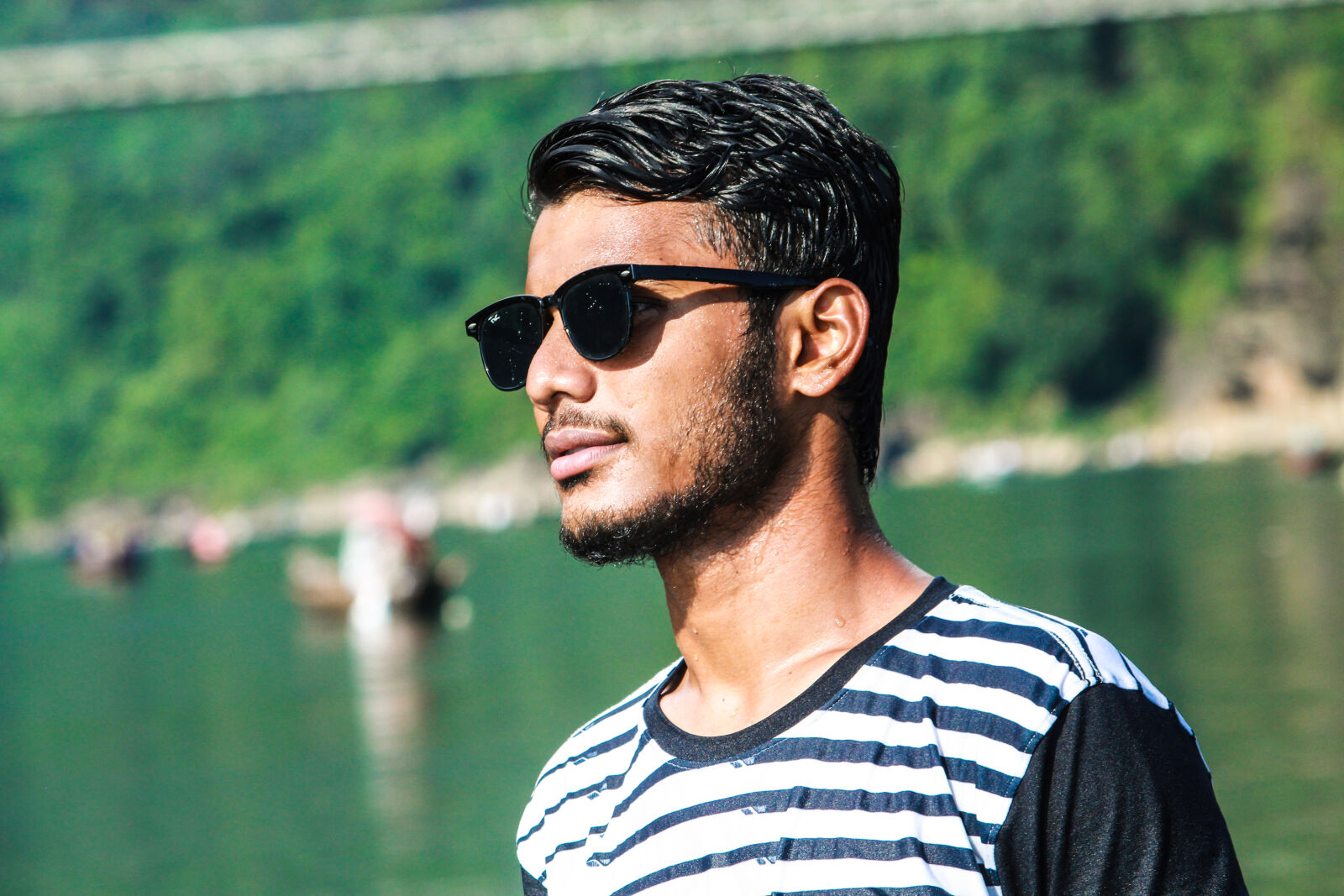 Canon EOS 700D (EOS Rebel T5i / EOS Kiss X7i) sample photo. Beard, boy, casual, facial photography