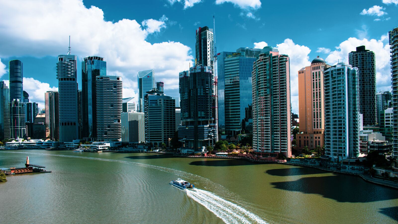 Nikon D3400 sample photo. Brisbane, city, river photography