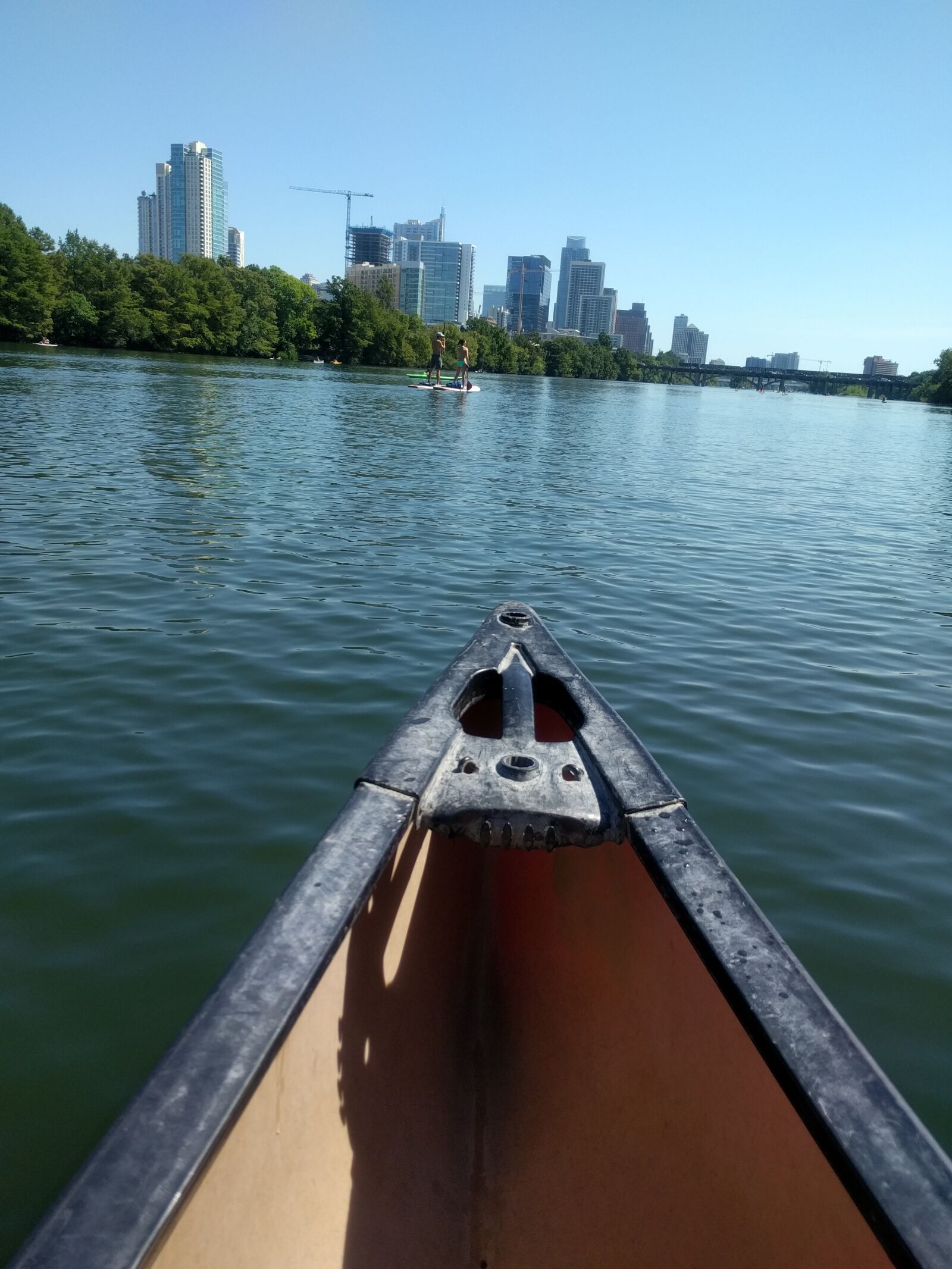 LG Nexus 5X sample photo. Austin, canoe, downtown, lake photography
