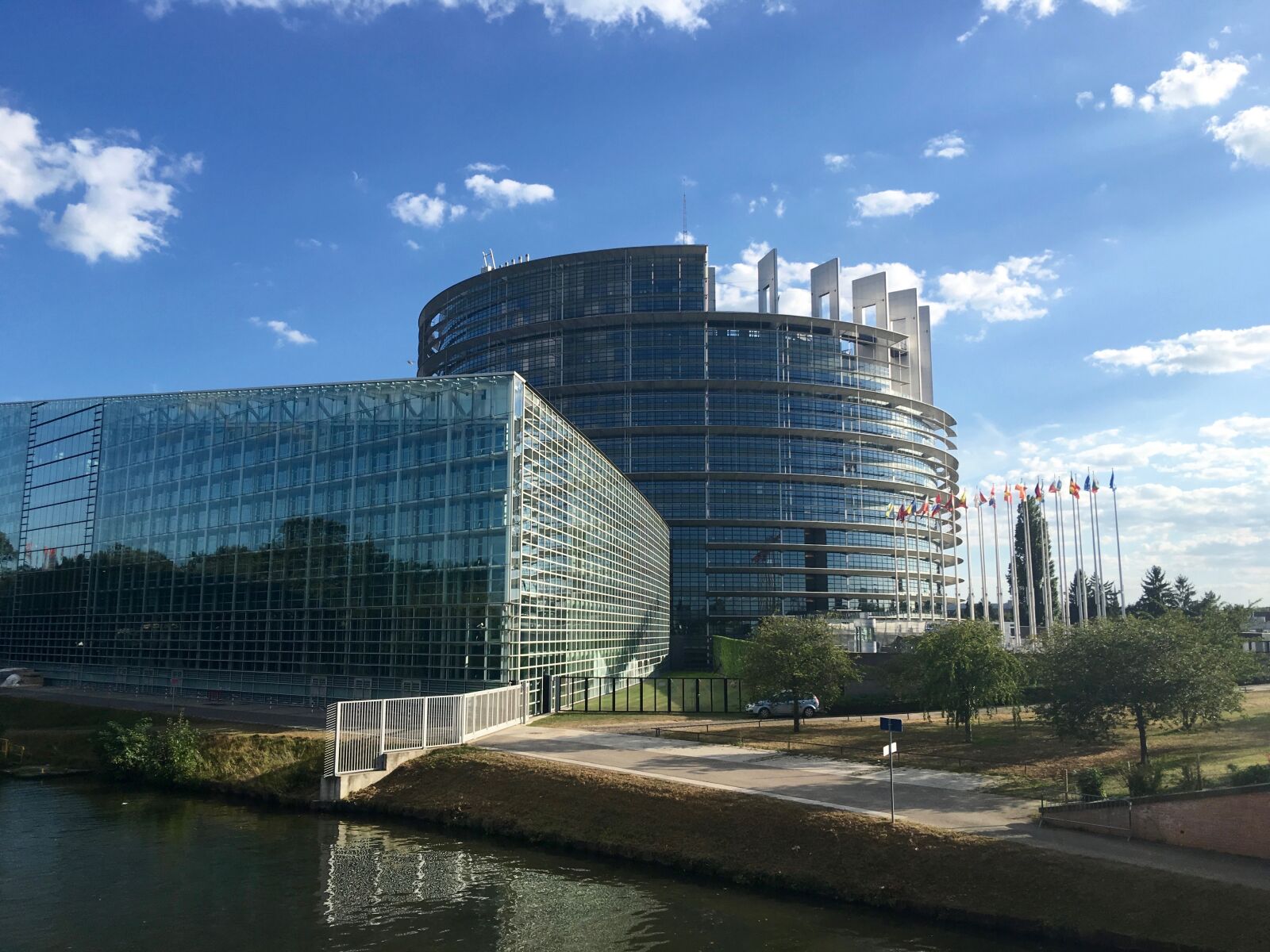 Apple iPhone 6s Plus sample photo. Parliament, strasbourg, european photography