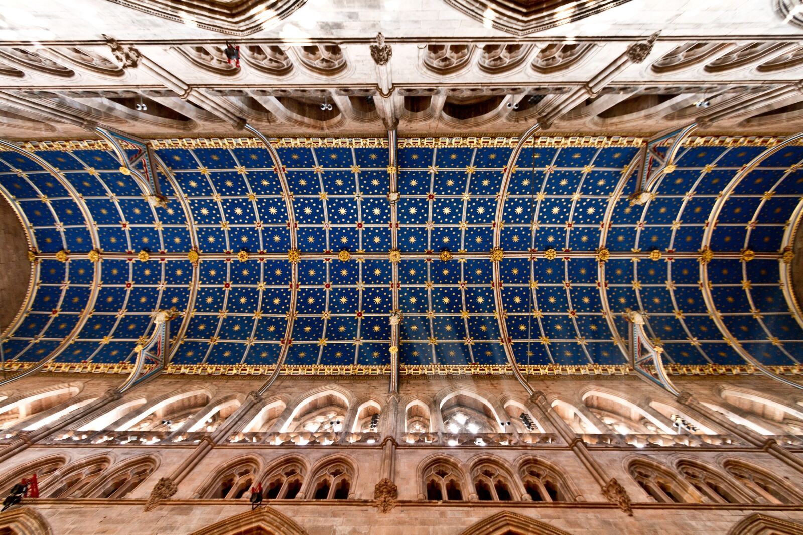 Canon EF-S 10-22mm F3.5-4.5 USM sample photo. Ceiling, carlisle cathedral, architecture photography