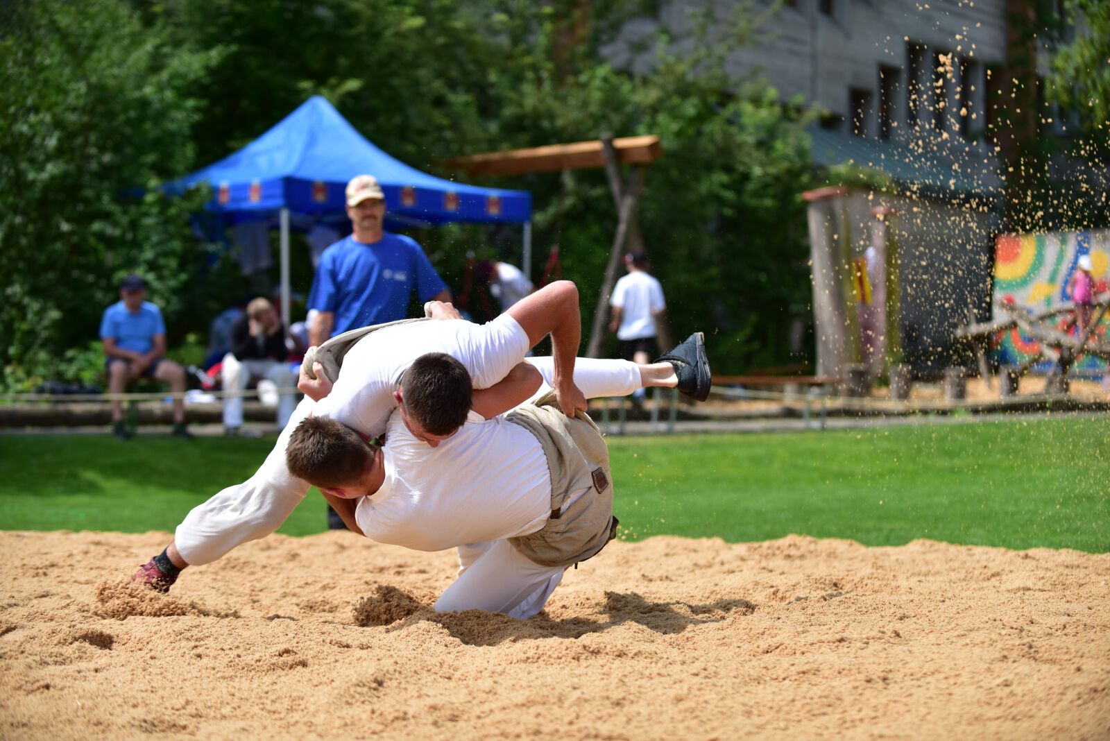 Nikon D810 sample photo. Sport, swing, wrestle photography