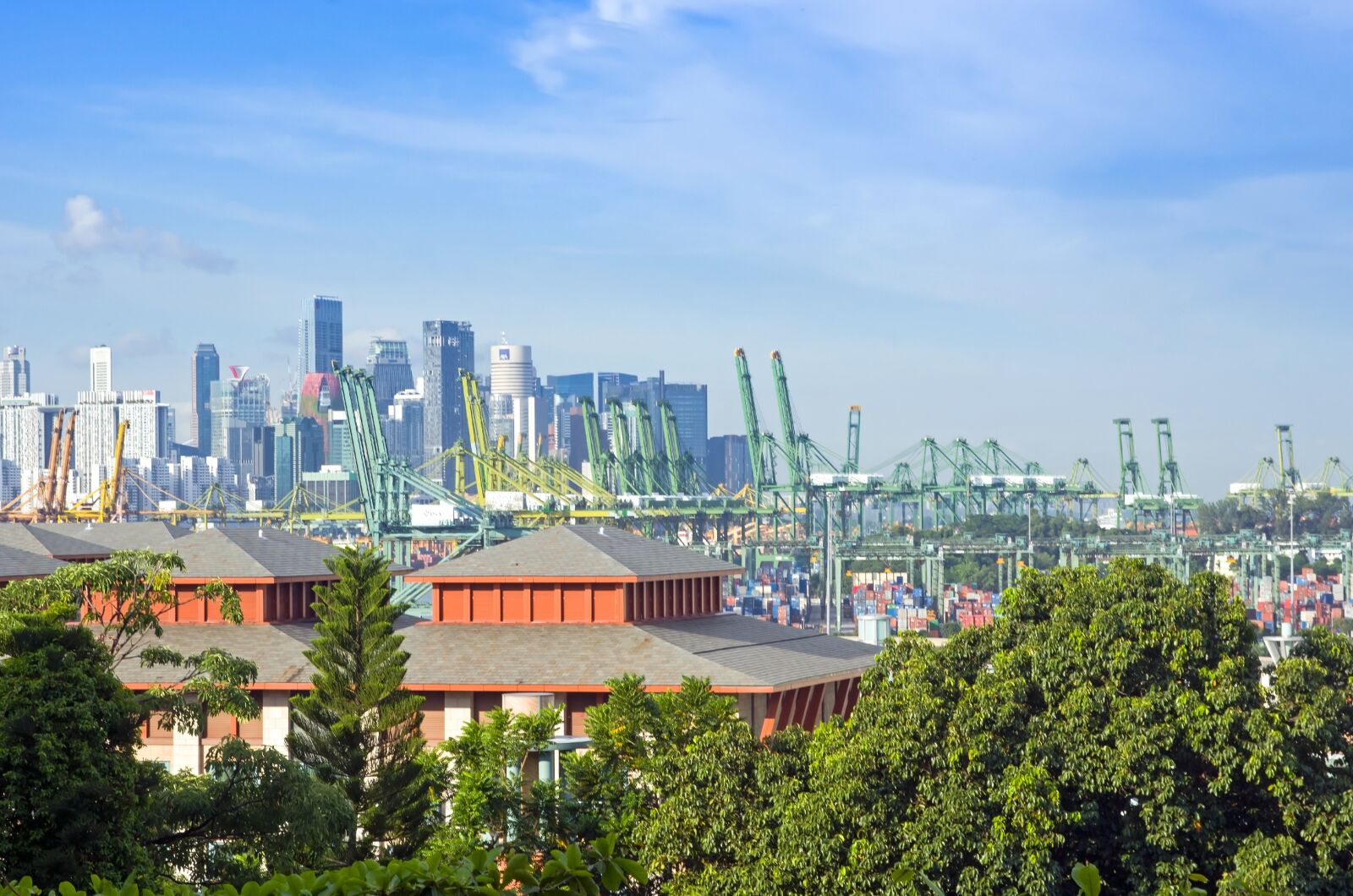 Nikon D7000 sample photo. Port, singapore, maritime photography