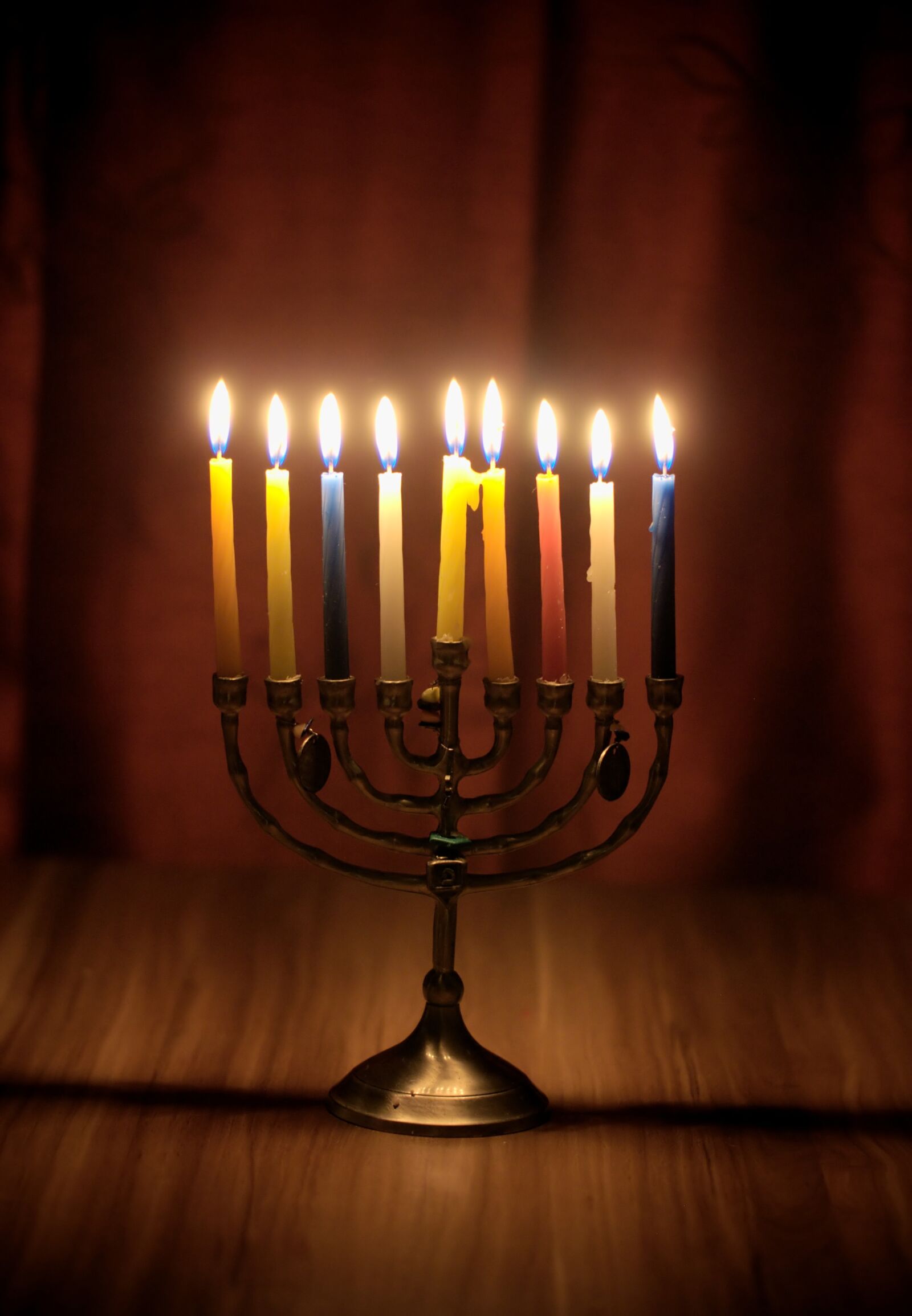 Nikon D90 sample photo. Hanukkah, judaism, candlestick photography