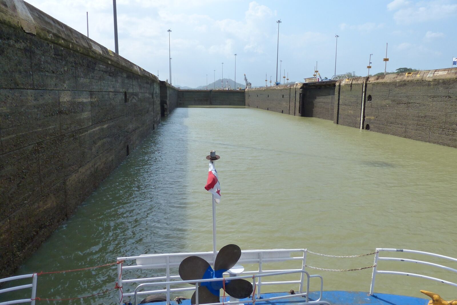 Panasonic Lumix DMC-FZ200 sample photo. Lock, panama canal photography