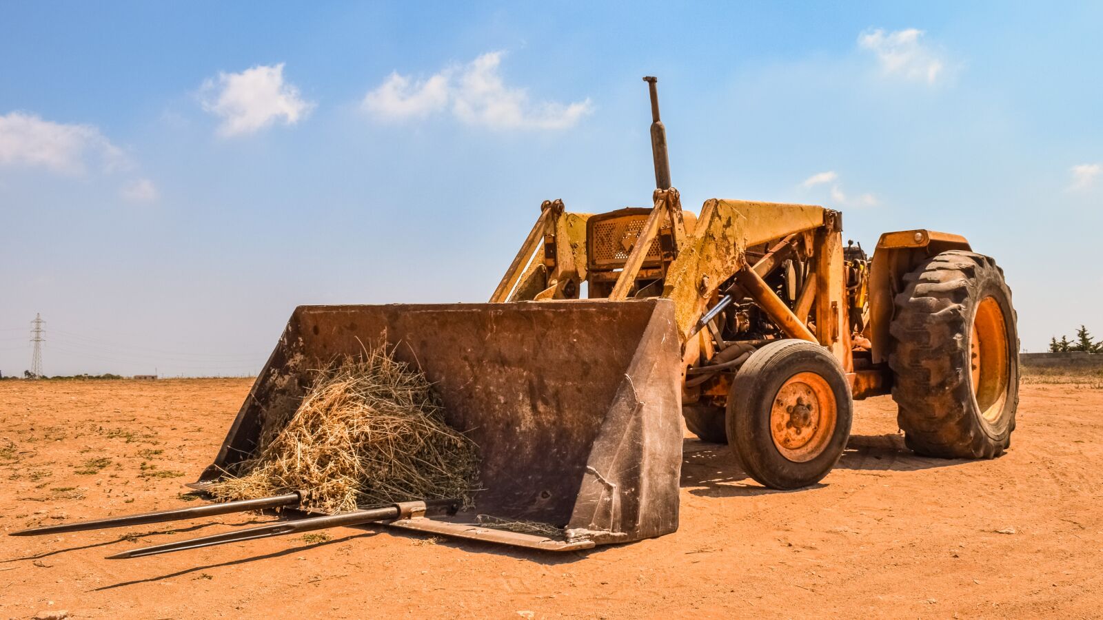 Nikon D3300 sample photo. Tractor, heavy machine, bulldozer photography