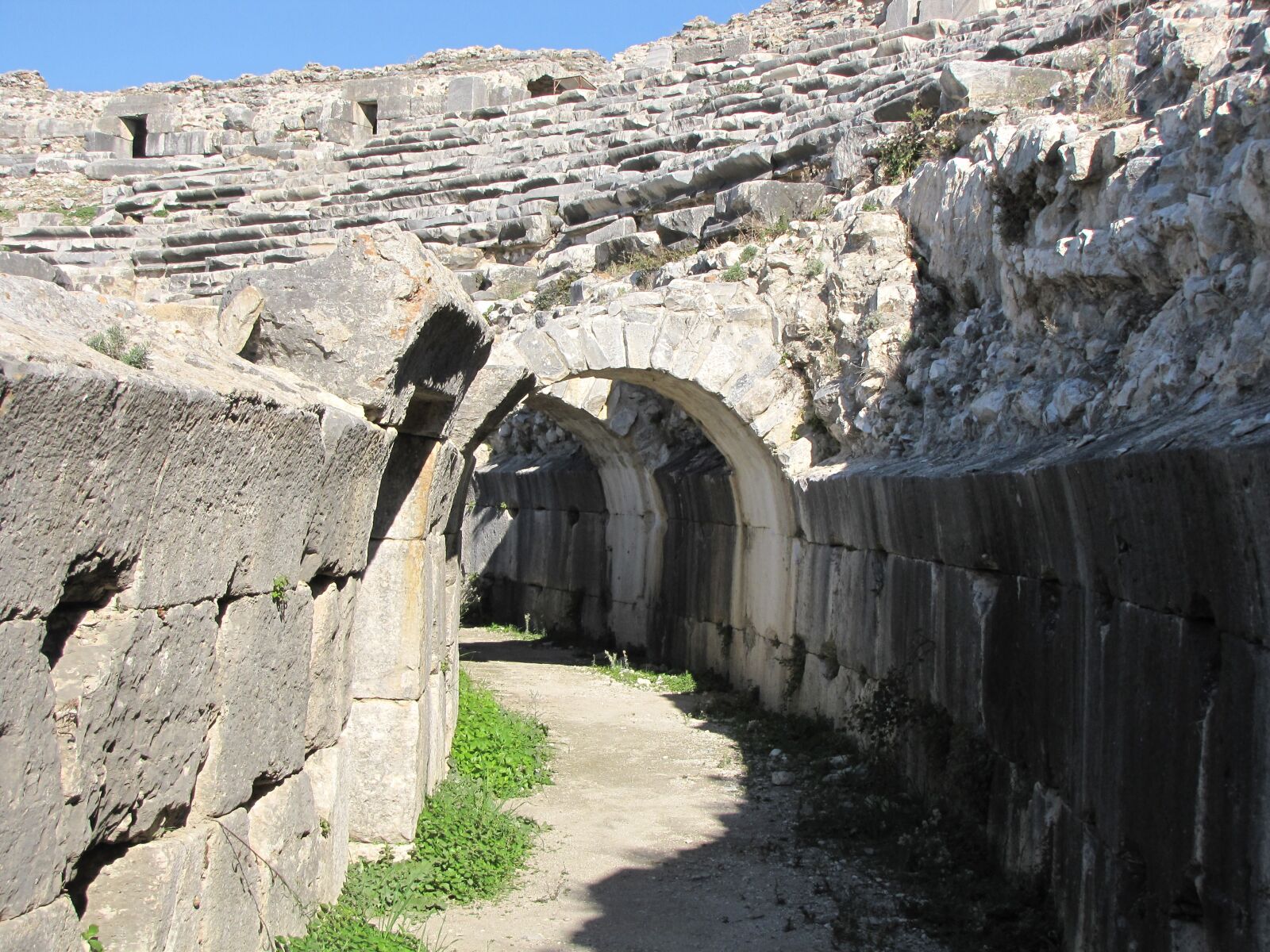 Canon PowerShot SX10 IS sample photo. Miletus, amphitheatre, turkey photography