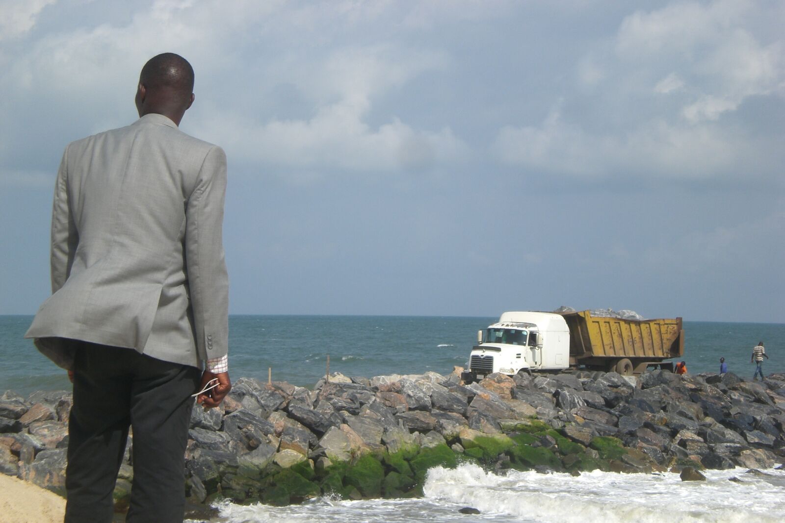 CASIO EX-Z75 sample photo. Africa, lagos, beach photography