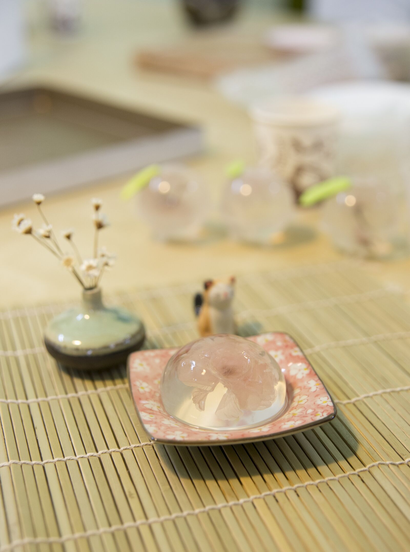 Canon EOS 6D sample photo. Water shingen cake, japanese photography