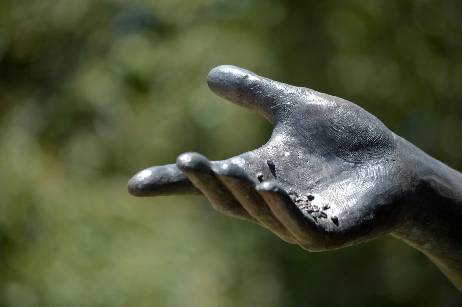 Nikon D3200 sample photo. Statue, hand, sculpture photography