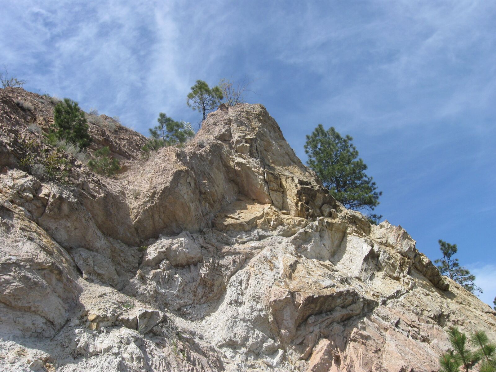 Canon PowerShot A590 IS sample photo. Rocks, mountain, rock photography
