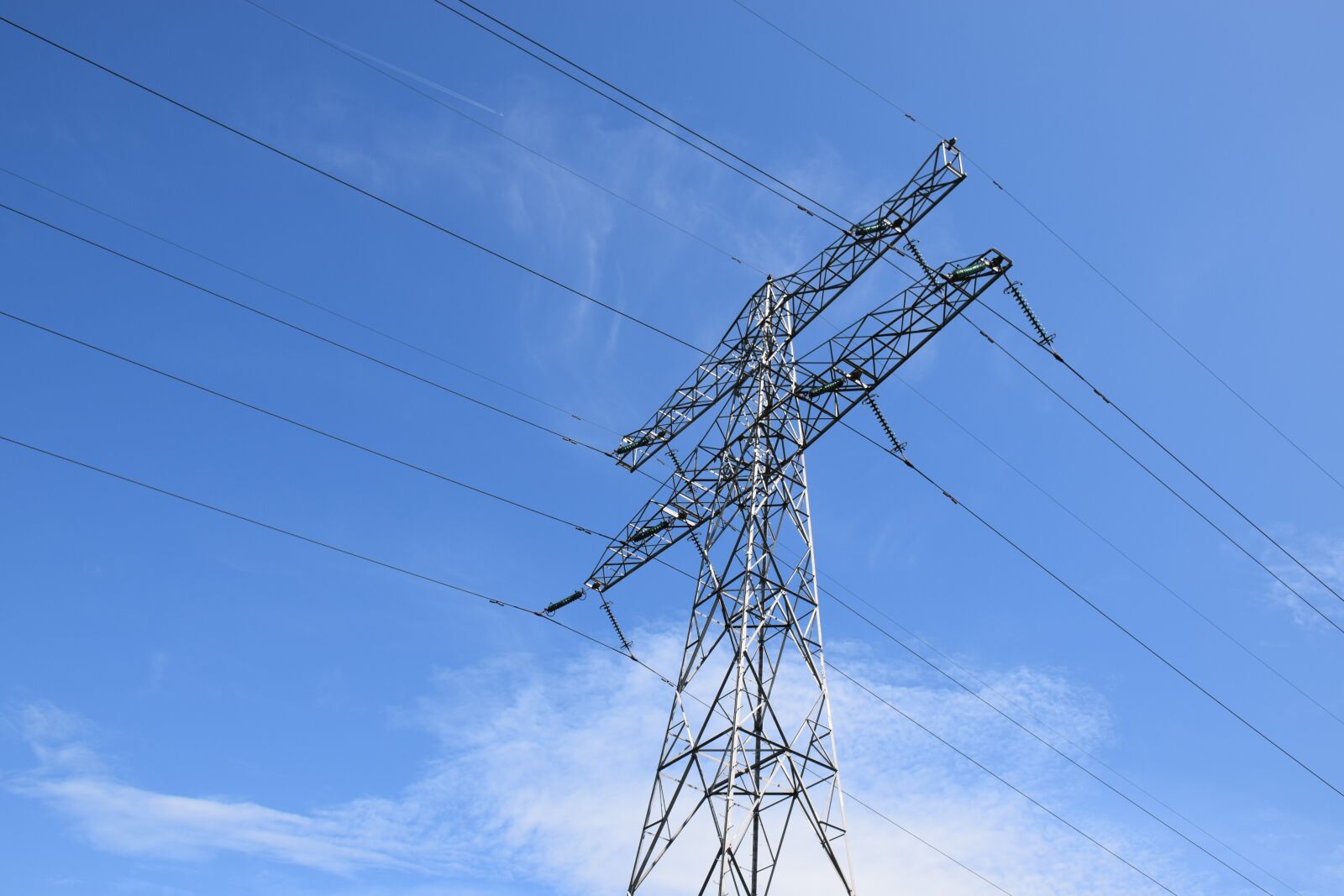 Nikon D5300 sample photo. High voltage, pylon, electricity photography