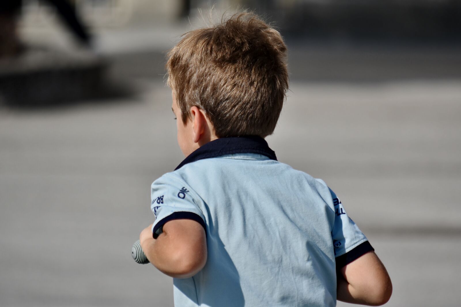 Nikon D5500 sample photo. Boy, playful, shirt, outdoors photography