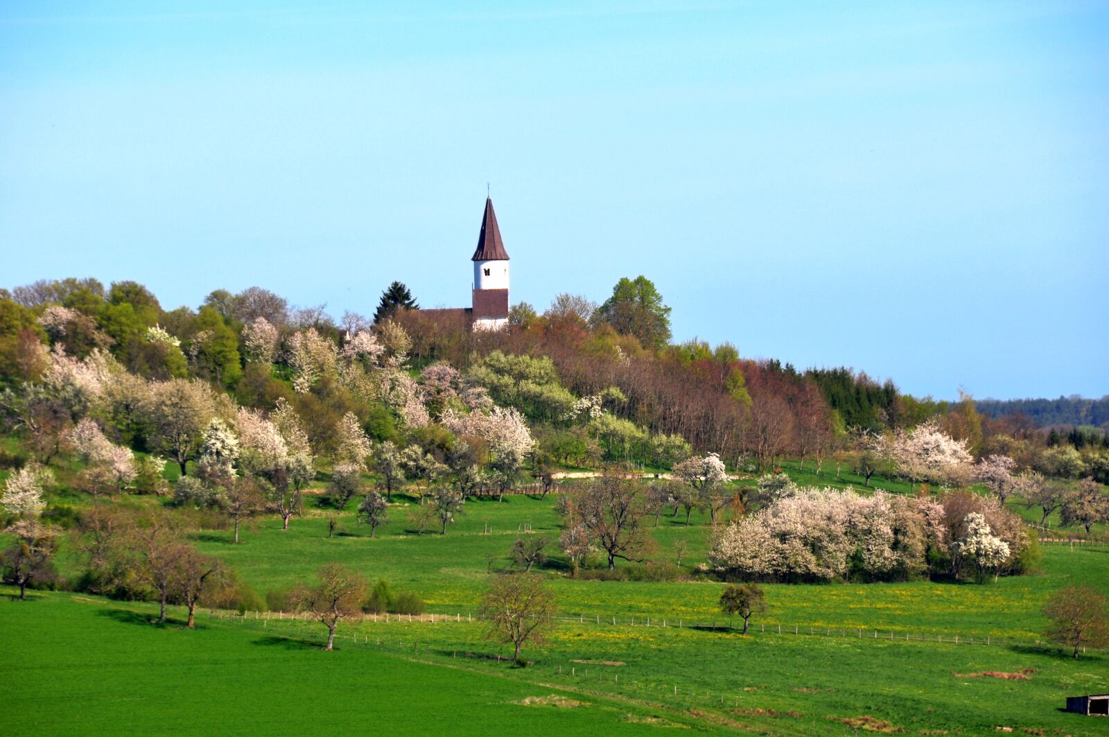 Nikon D90 sample photo. Chapel of kirchberg, berg photography