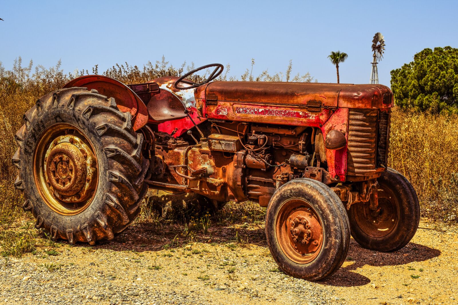 Nikon D3300 sample photo. Tractor, farm, countryside photography