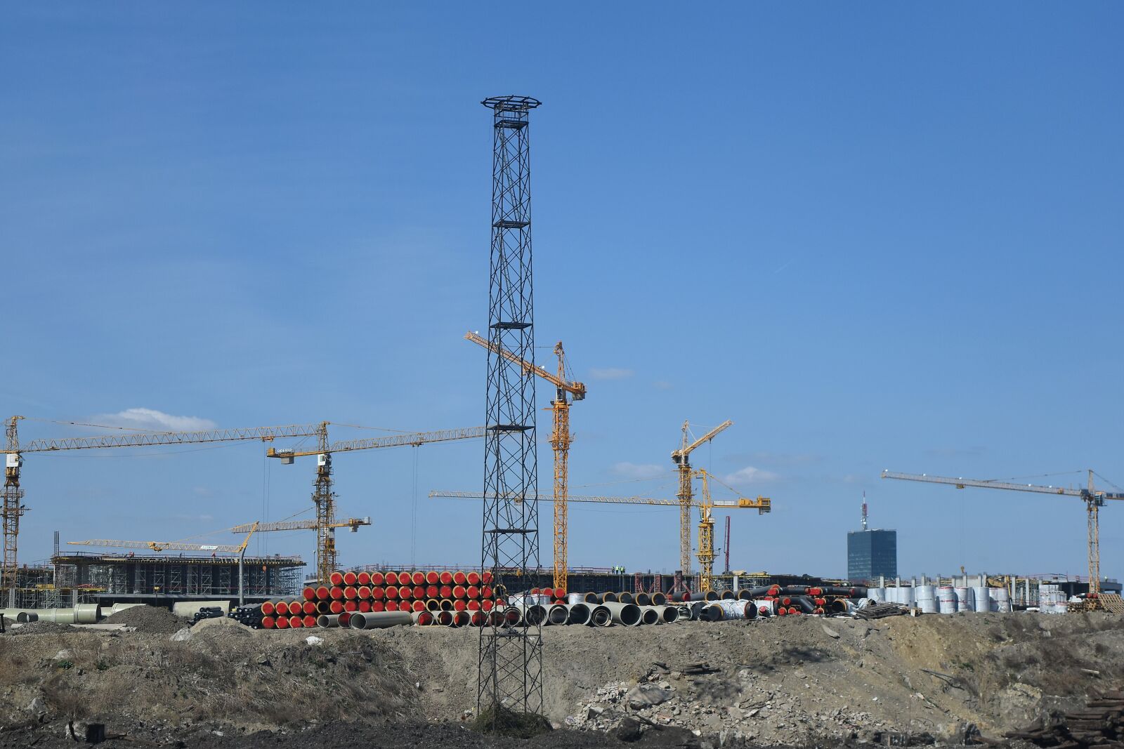 Nikon D5500 sample photo. Construction, field work, workplace photography