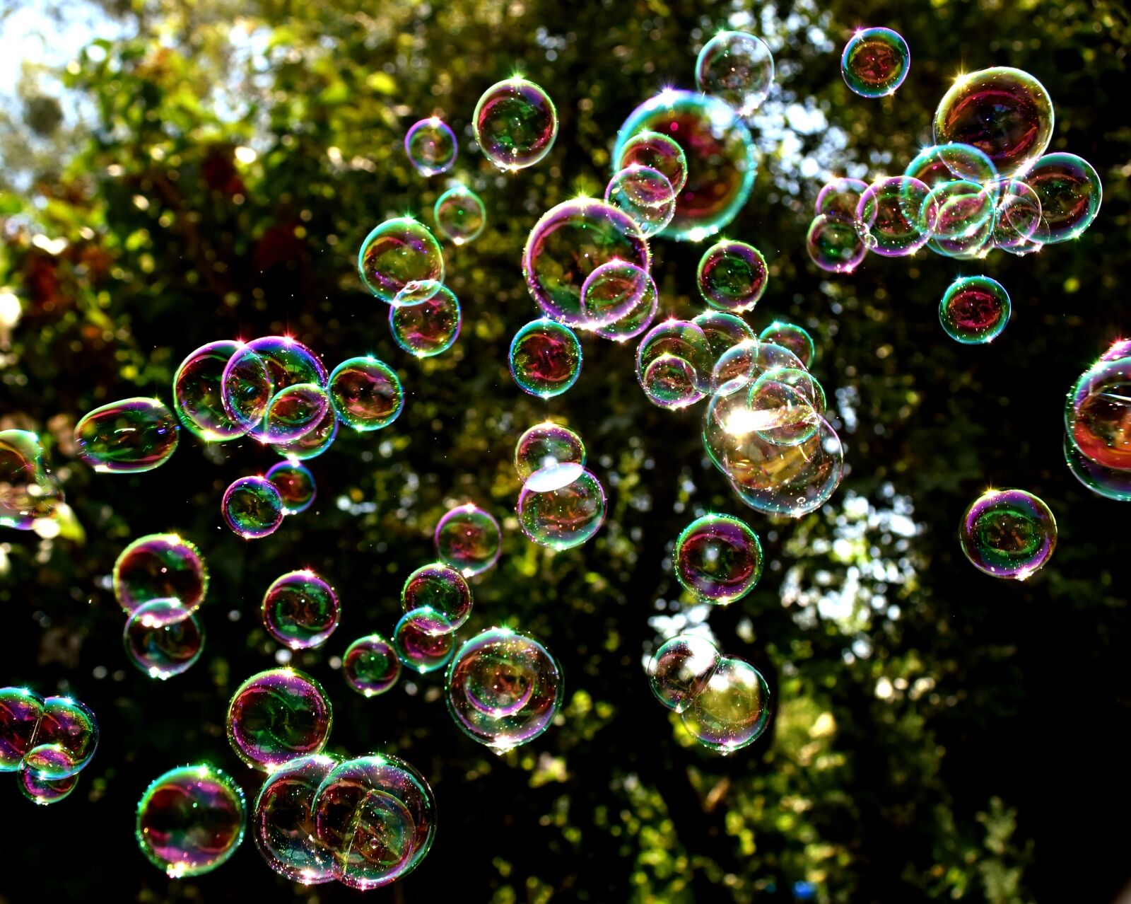 Nikon D7200 sample photo. Soap bubbles, colorful, flying photography