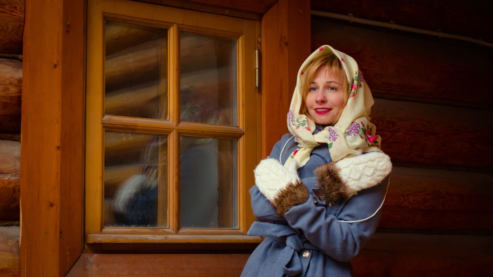 Nikon D7000 sample photo. Girl, woman, winter photography