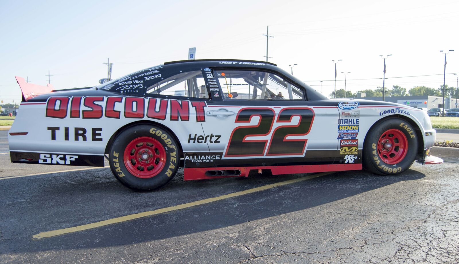 Nikon D3200 sample photo. Nascar, race, car photography