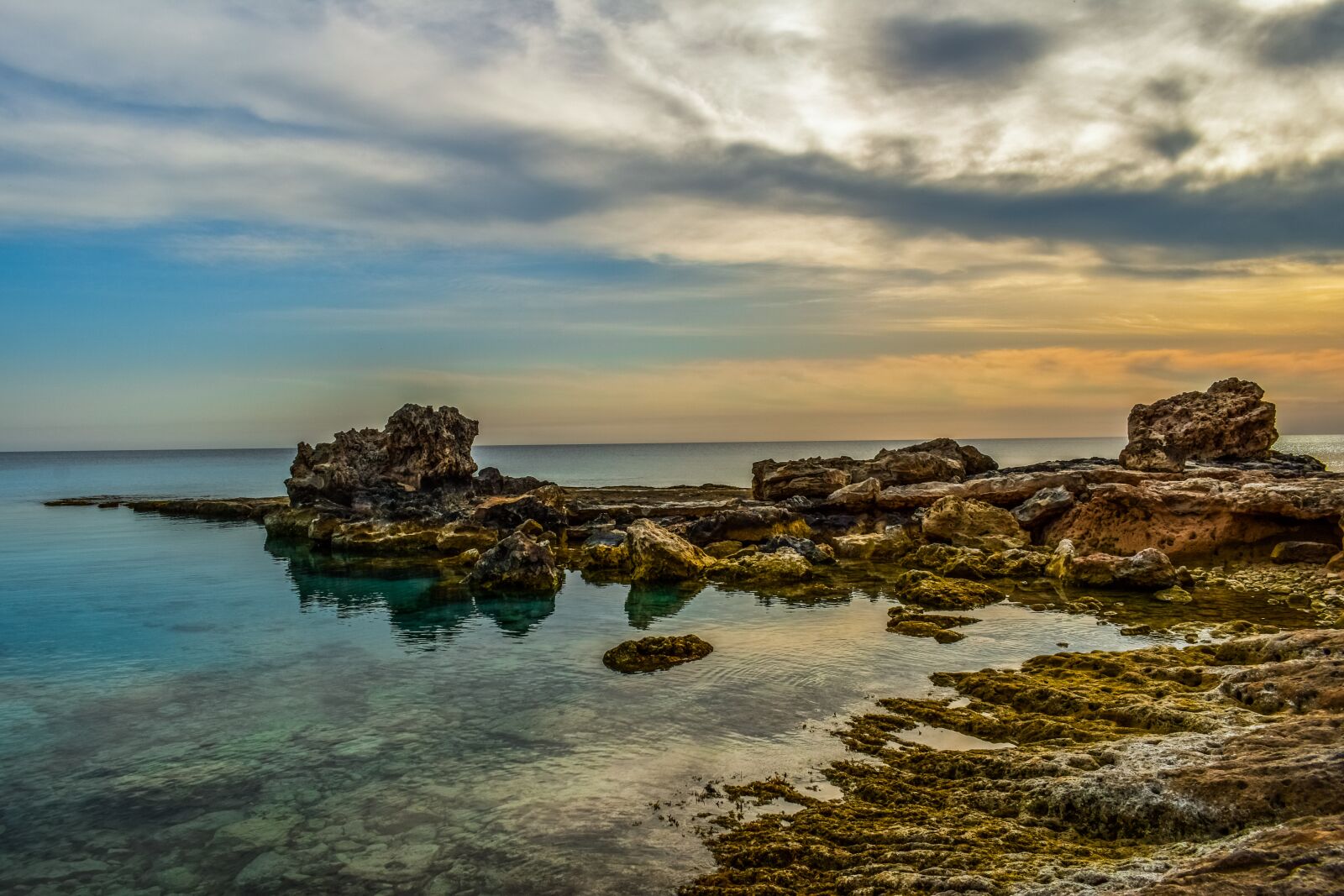 Nikon D3300 sample photo. Sea, rocky coast, sky photography