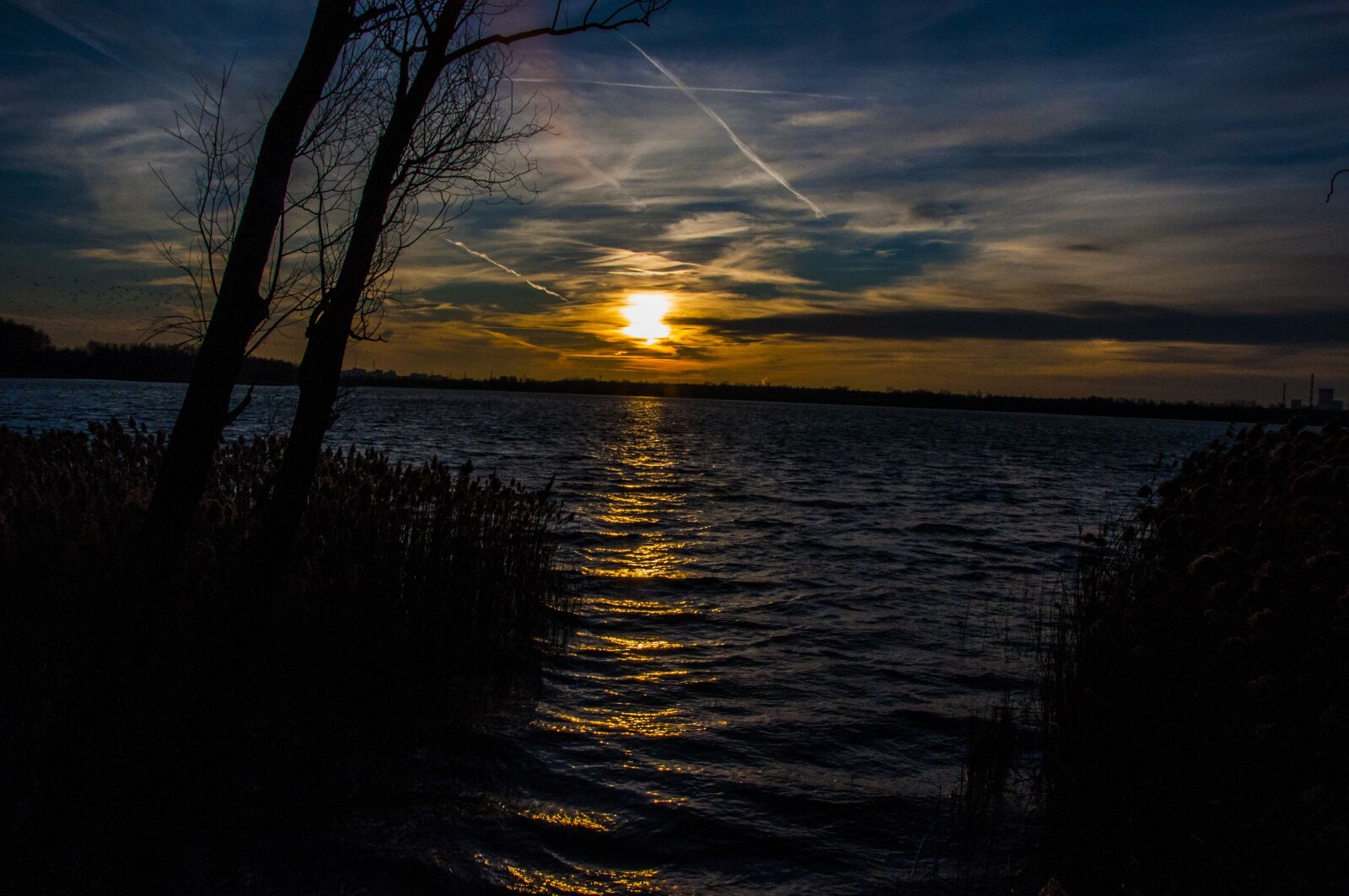 Nikon D90 sample photo. West, the sun, lake photography