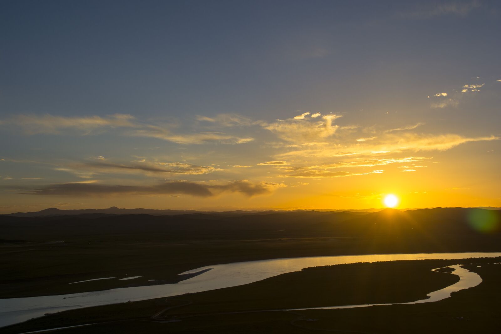 Nikon D7100 sample photo. Sunset, river, cloud photography
