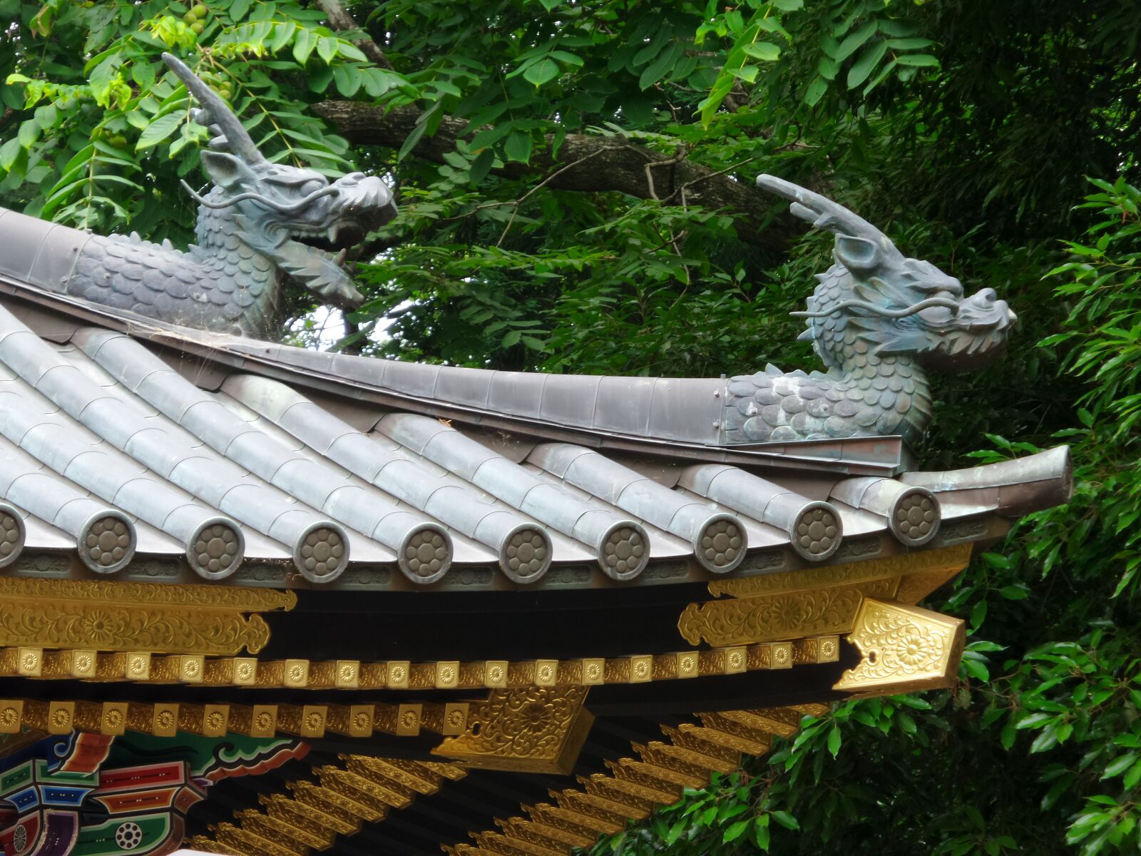 Samsung Galaxy K Zoom sample photo. Japan, temple, roof photography