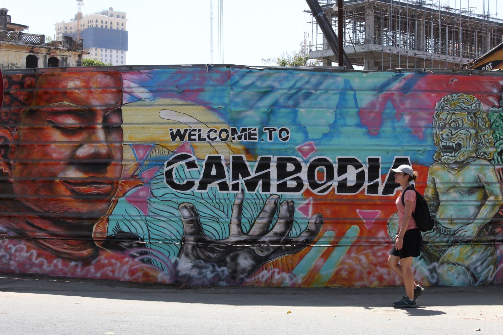 Canon EOS 4000D (EOS Rebel T100 / EOS 3000D) sample photo. Cambodia, foreigner, landscape photography