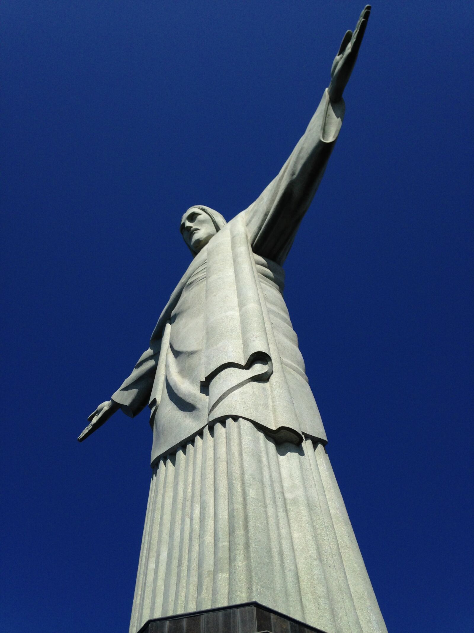 iPhone 5c back camera 4.12mm f/2.4 sample photo. Corcovado, christ, brazil photography