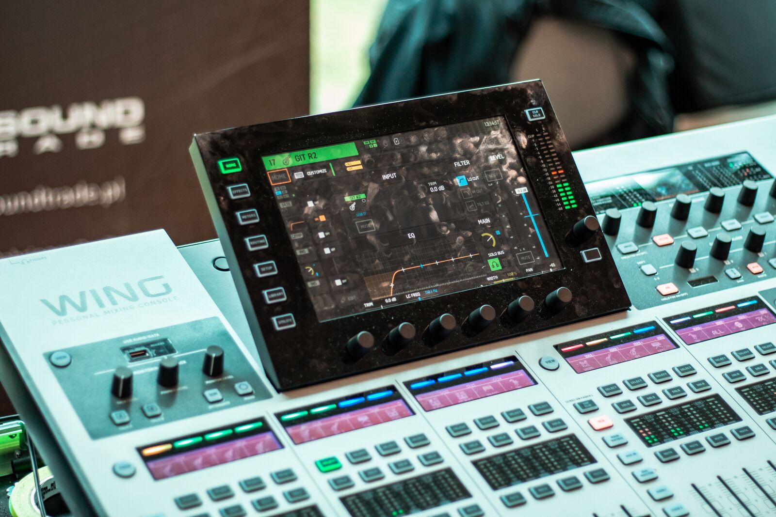 Canon EOS 700D (EOS Rebel T5i / EOS Kiss X7i) sample photo. Fader, audio mixer, console photography