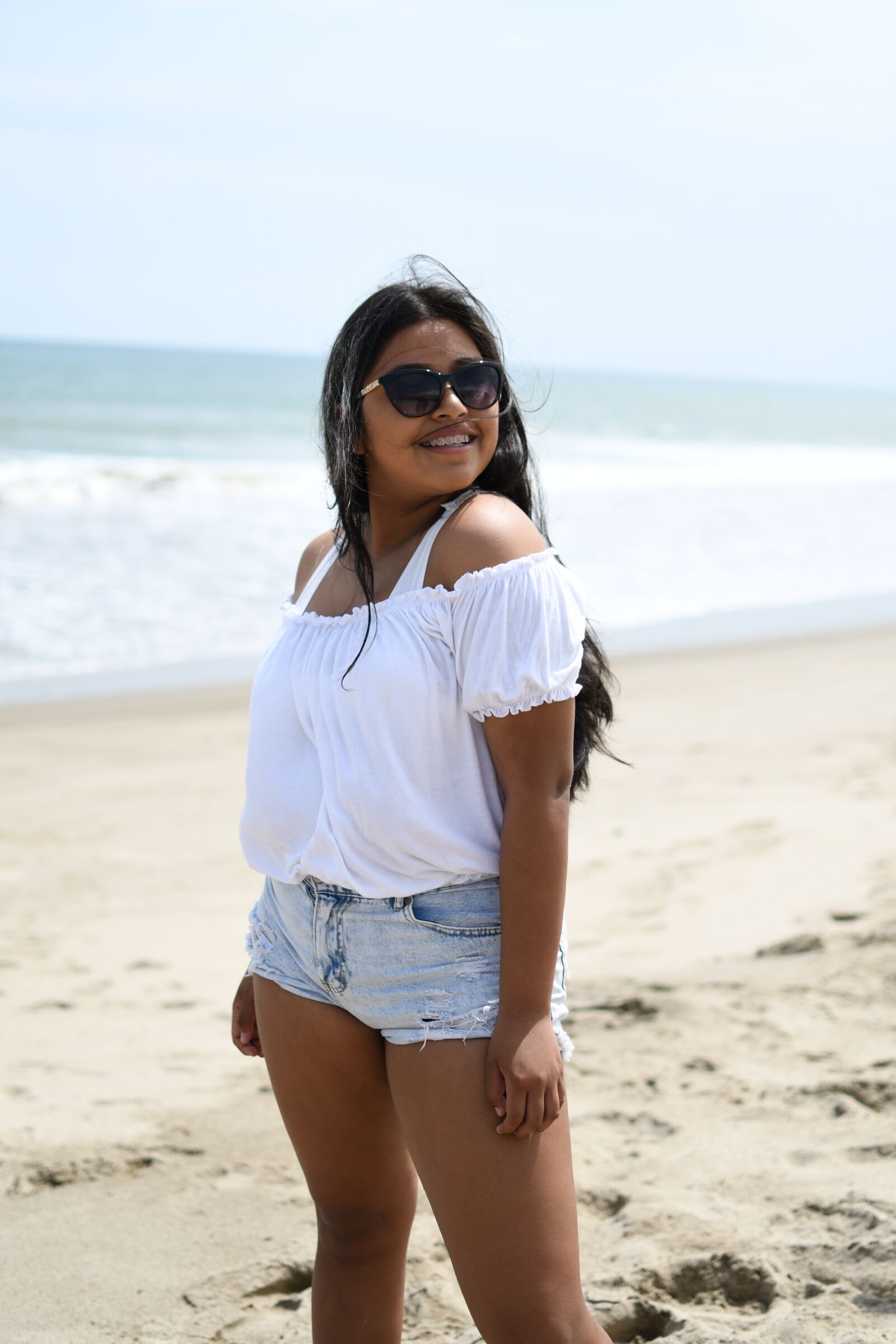 Nikon D7500 sample photo. Portrait, summer, beach photography