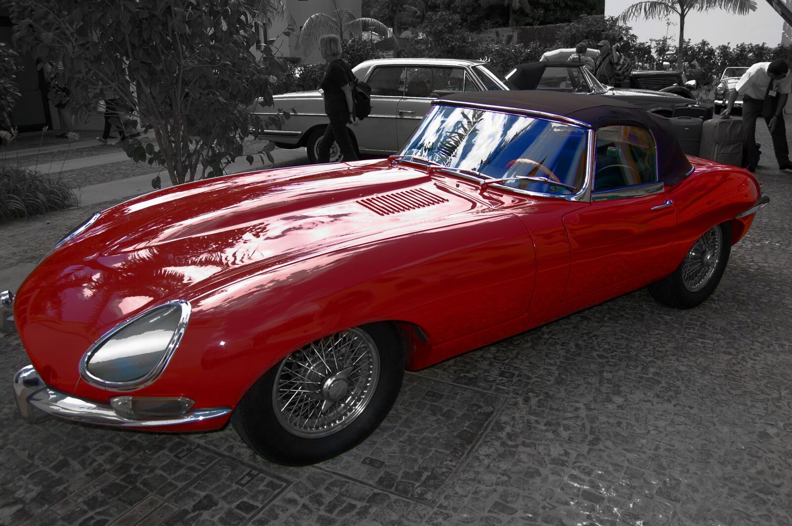 Nikon D40 sample photo. Car, old, portugal photography