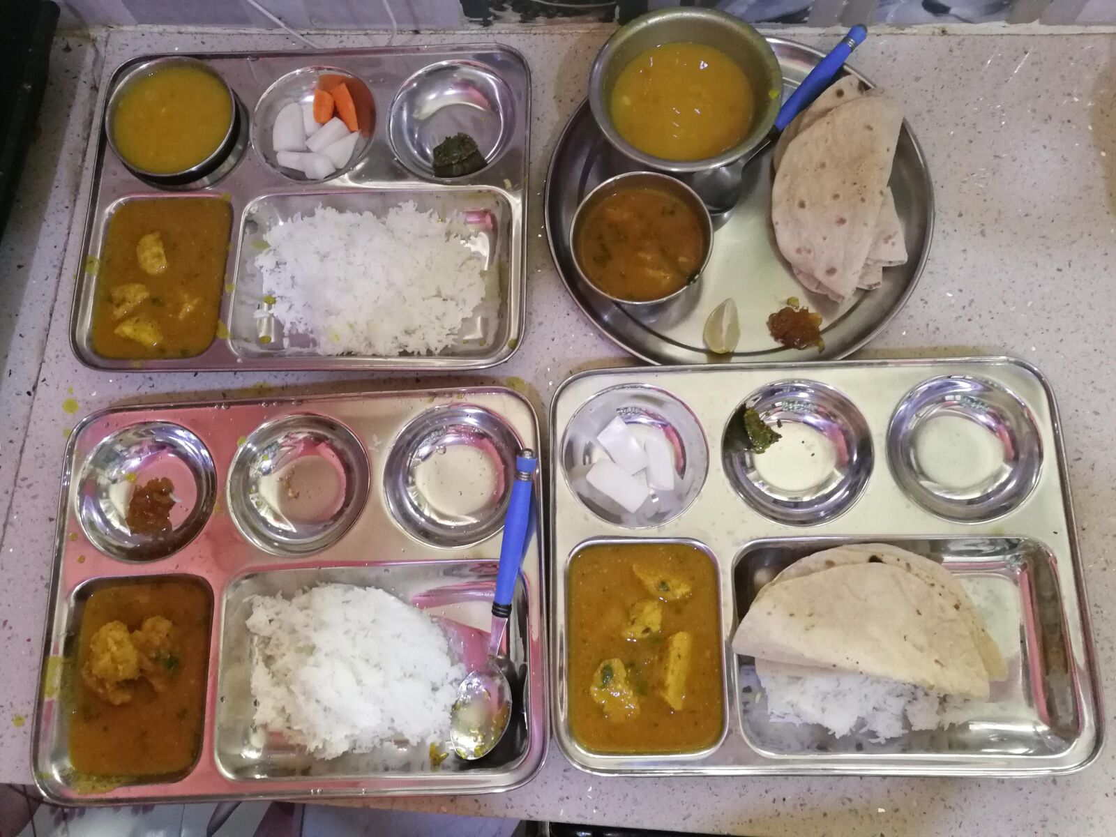 HUAWEI Honor 8 Pro sample photo. Thali, indian meal, meal photography