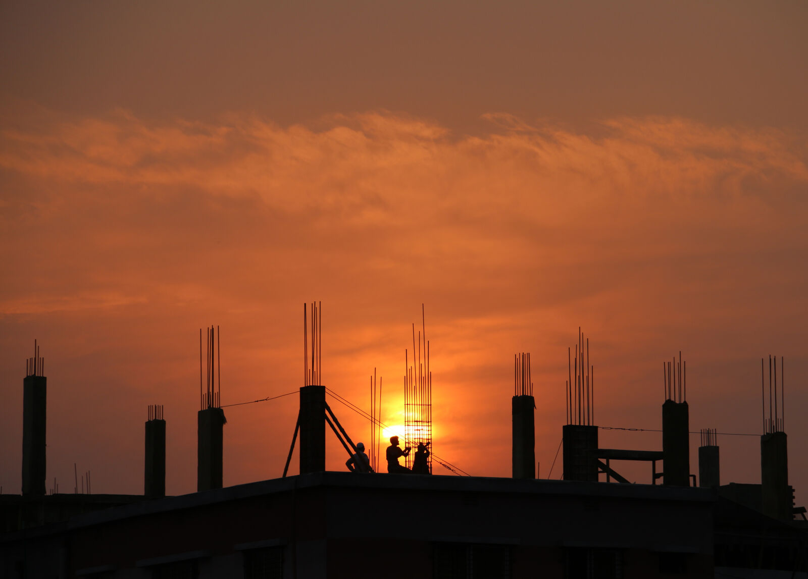 Canon EOS 70D sample photo. Silhouette, of, men, in photography