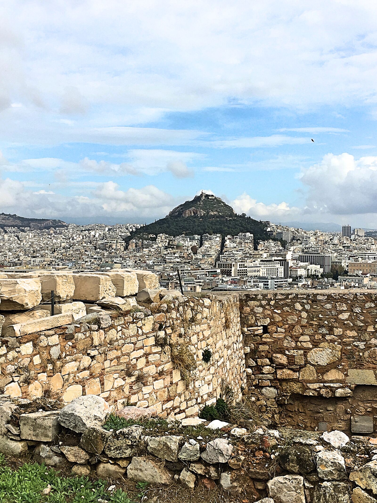 Apple iPhone 6s sample photo. Ancient, city, greece, mountain photography
