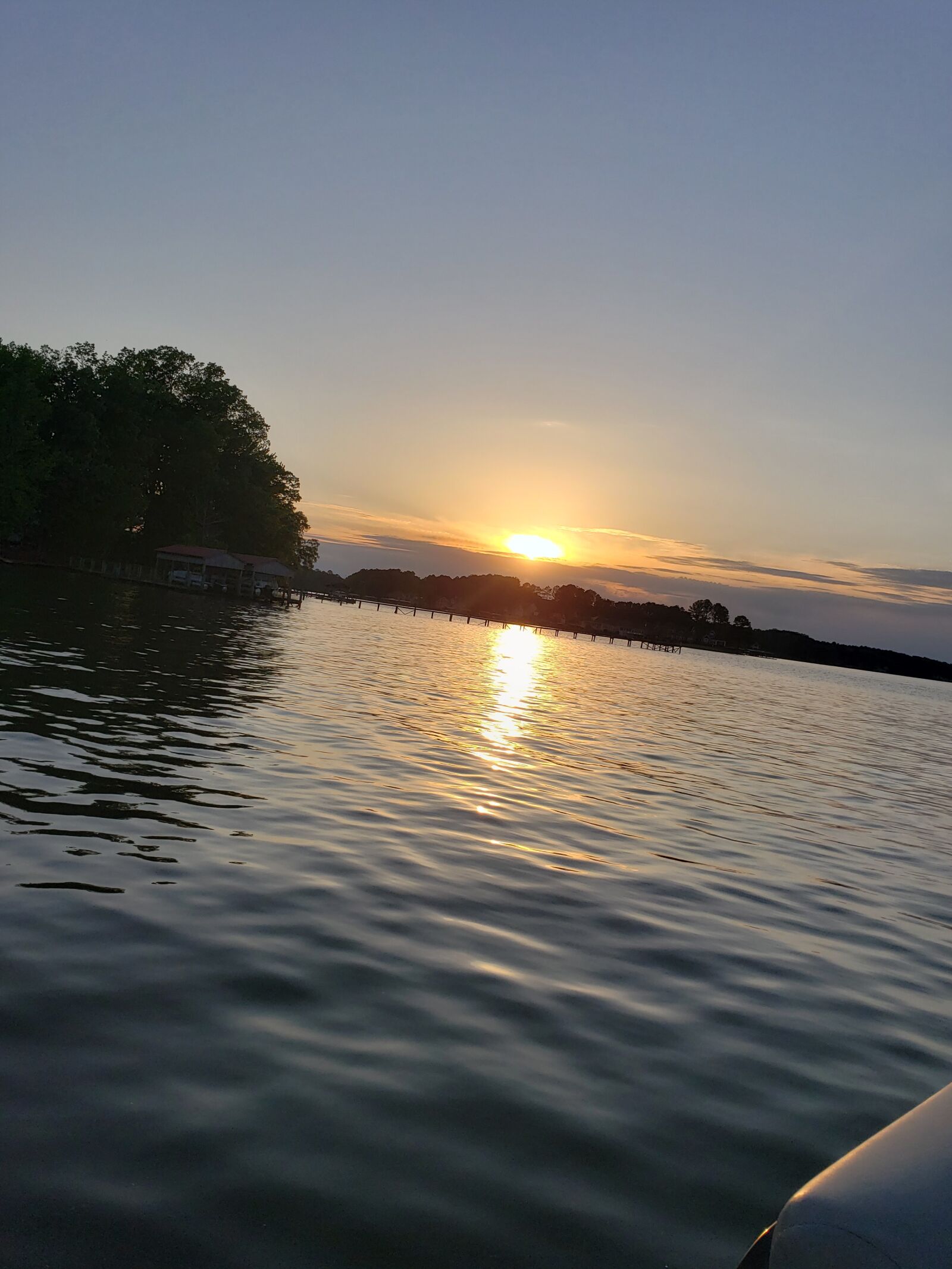 Samsung Galaxy Note9 sample photo. Sunset on lake, evening photography