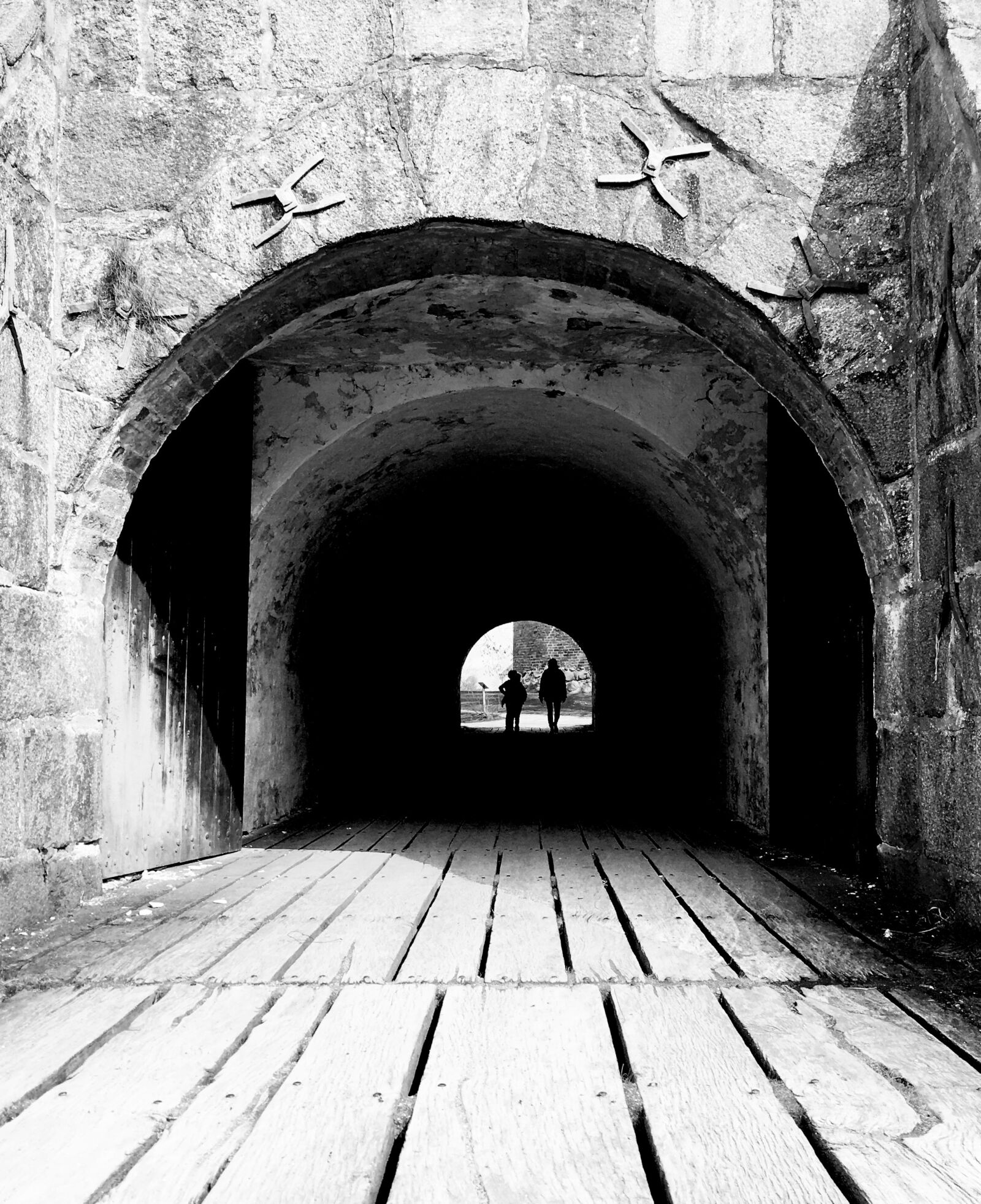 Apple iPhone 6s sample photo. Denmark, nyborg, tunel photography
