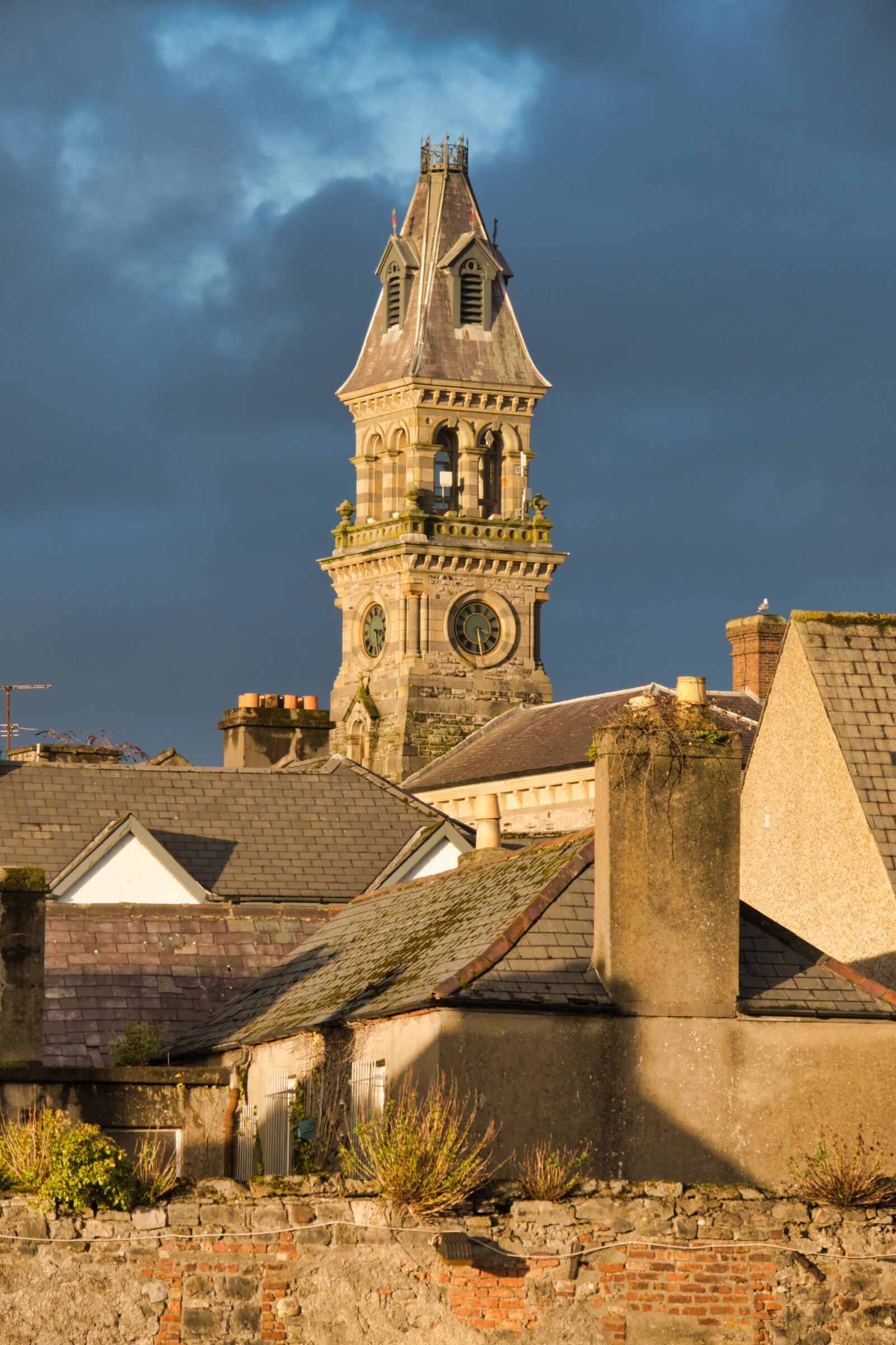 Canon PowerShot G3 X sample photo. Steeple, church clock, sky photography