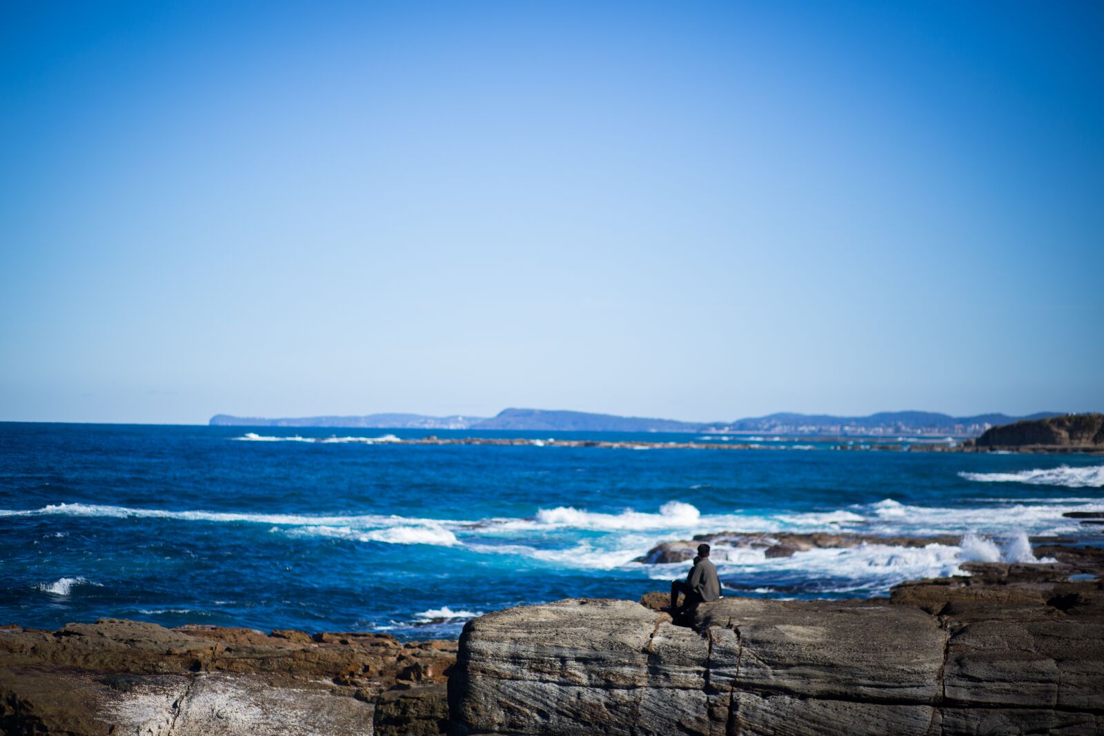 Canon EF 85mm F1.8 USM sample photo. Mountain, blue, sky photography