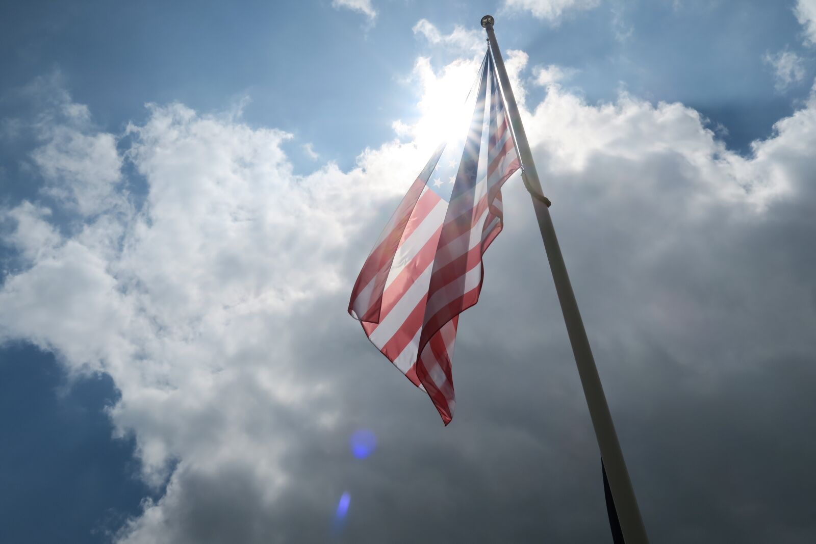 Canon PowerShot G7 X sample photo. Flag, america, american flag photography