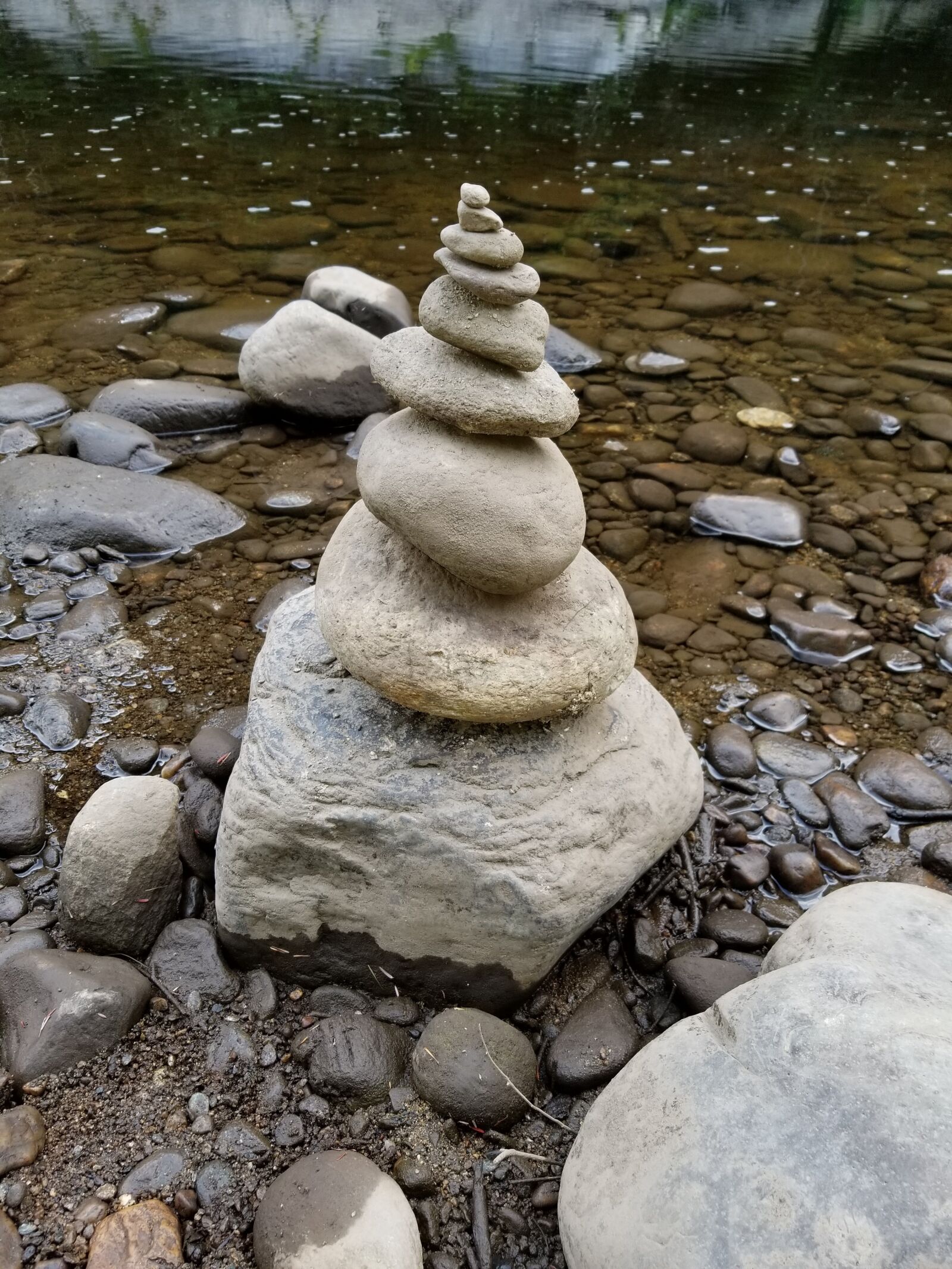 Samsung Galaxy S8+ sample photo. Stone, rock, zen photography