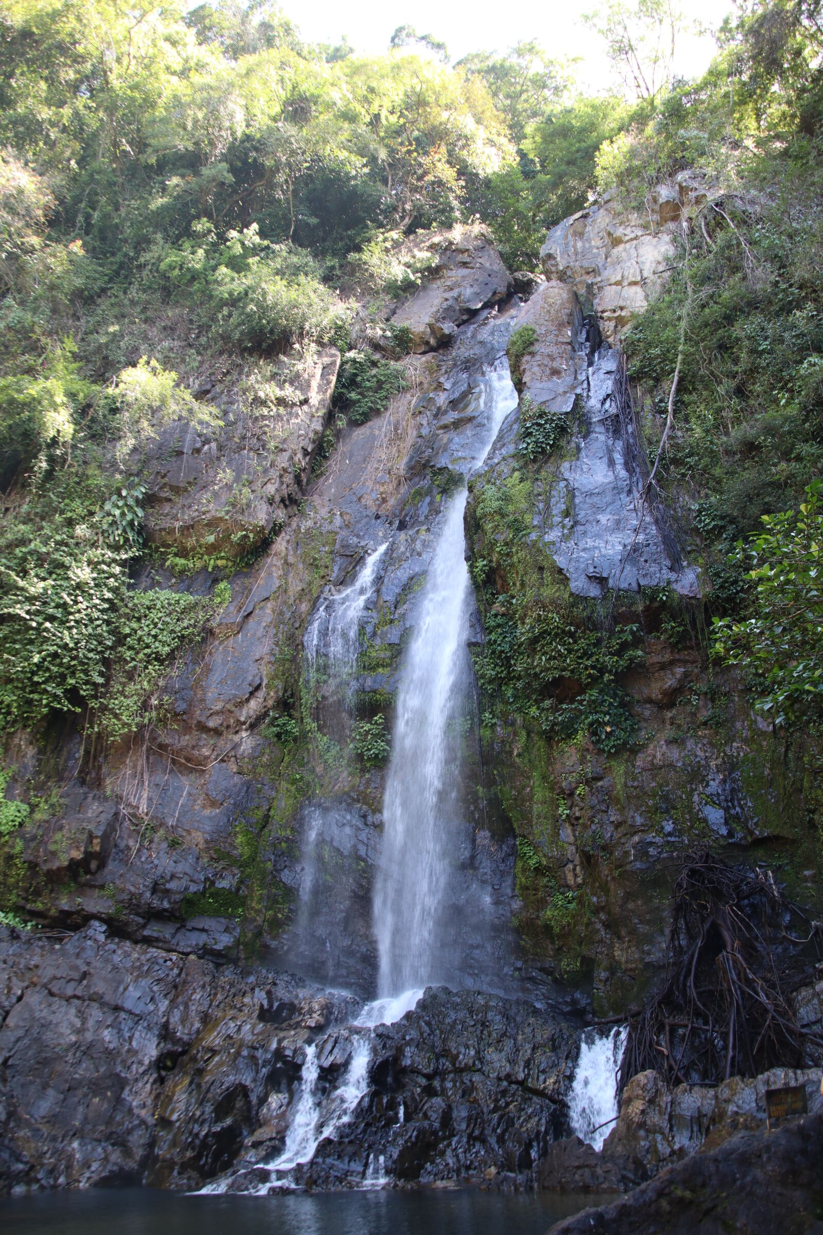 Canon EOS M50 (EOS Kiss M) sample photo. Waterfall, national park, thailand photography