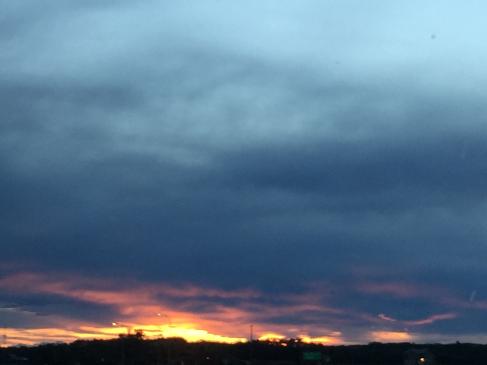 iPhone 6 back camera 4.15mm f/2.2 sample photo. Alberta, sunset, dusk photography