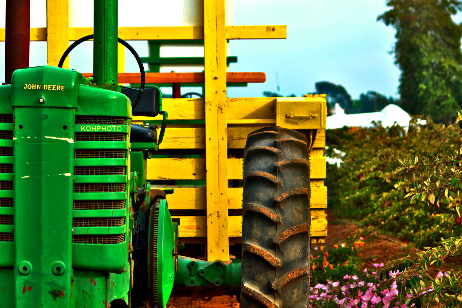 Canon EOS 700D (EOS Rebel T5i / EOS Kiss X7i) sample photo. Colorful, country, farm, farming photography