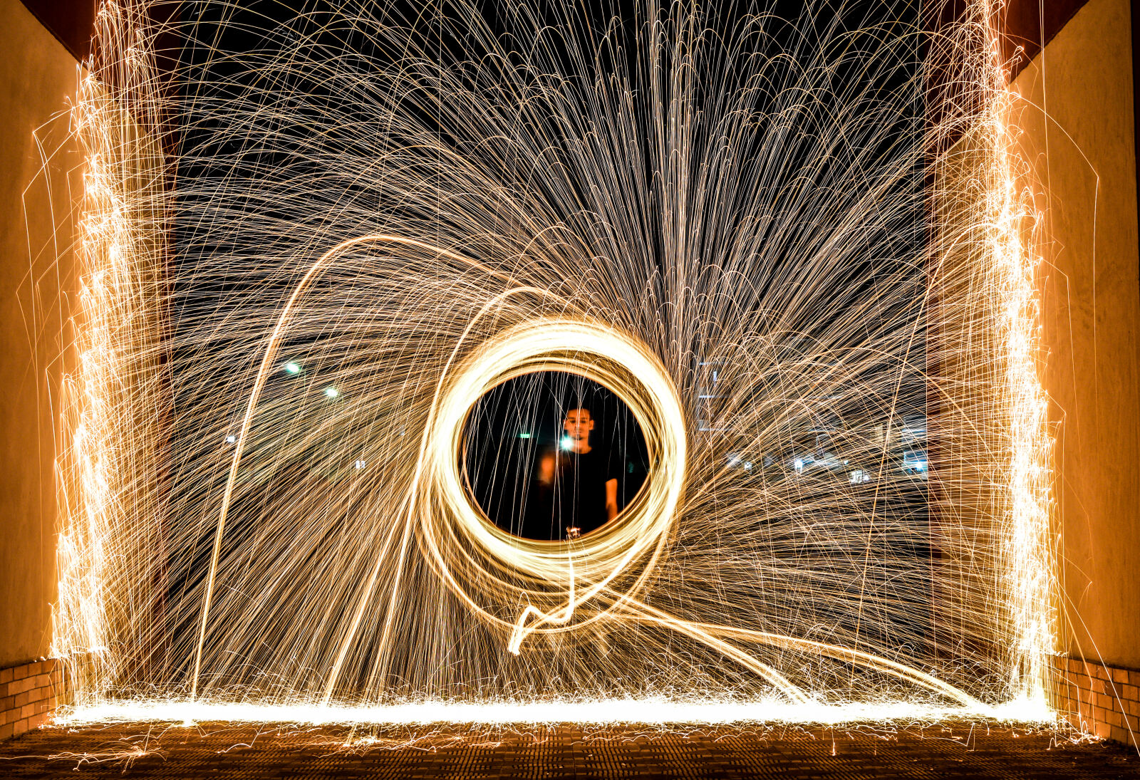Nikon D3200 sample photo. Fire photography