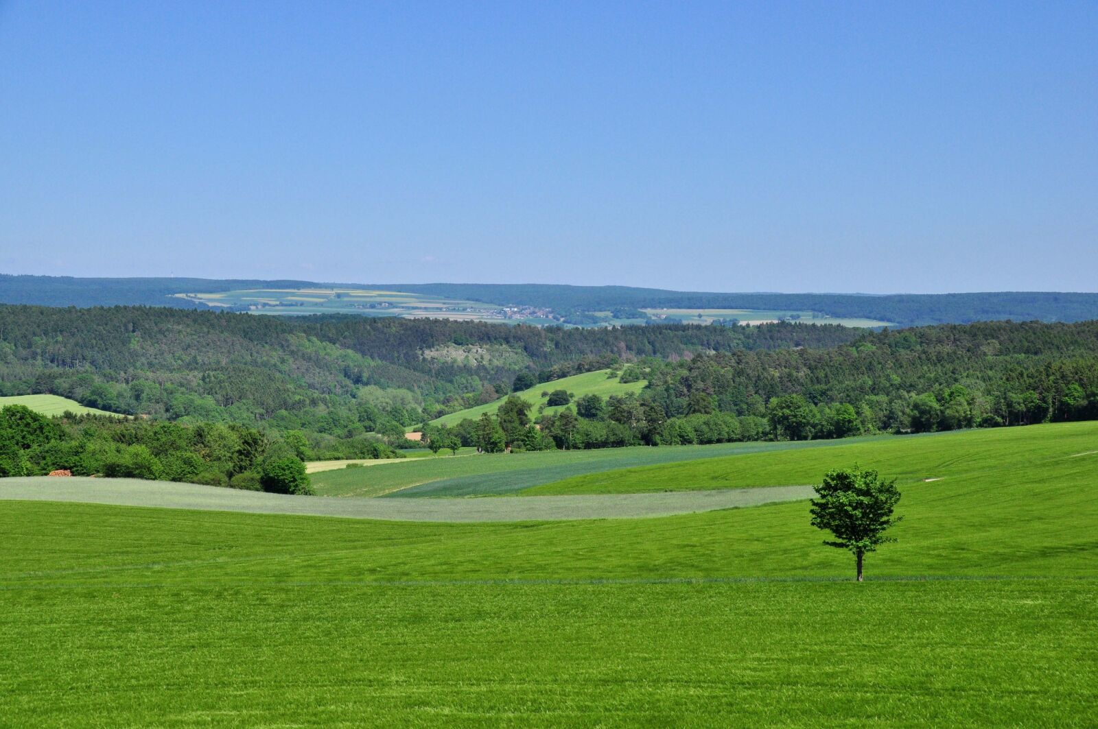 Nikon D5000 sample photo. Landscape, hilly, green photography