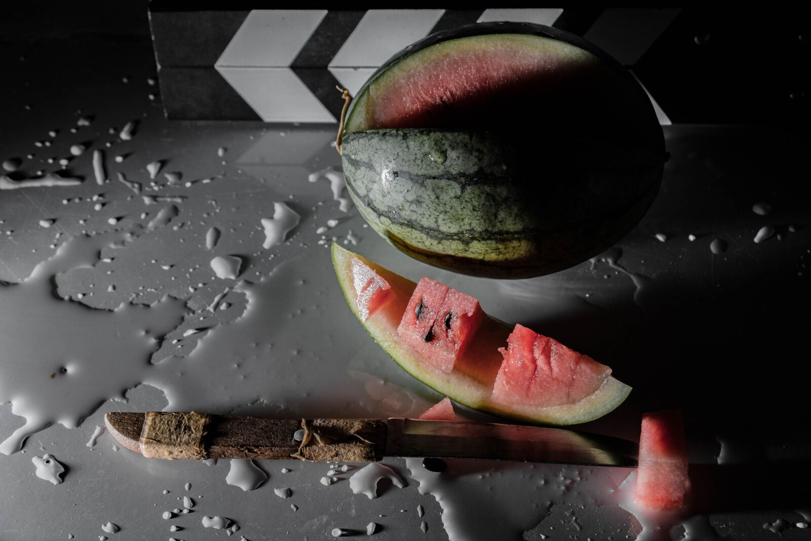 Canon EOS 70D sample photo. Watermelon, juicy, food photography