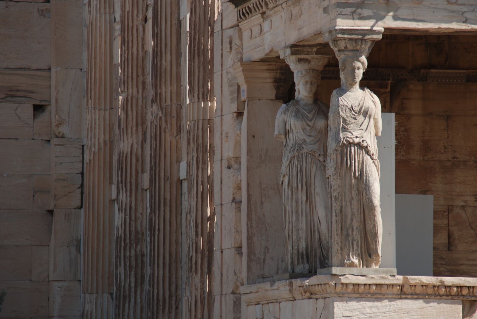 Nikon D80 sample photo. Greece, athens, column photography