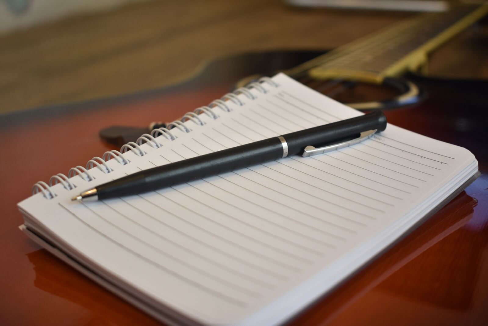 Nikon D3400 sample photo. Songwriter, songwriting, instrument photography